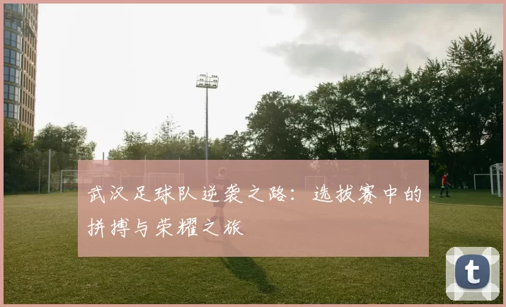 武汉足球队逆袭之路：选拔赛中的拼搏与荣耀之旅
